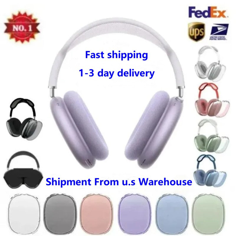 USA Stock For B1 pro Max 4 3rd Headband Headphone Accessories Transparent TPU Solid Silicone Waterproof Protective case Maxs pro Headphones Headset