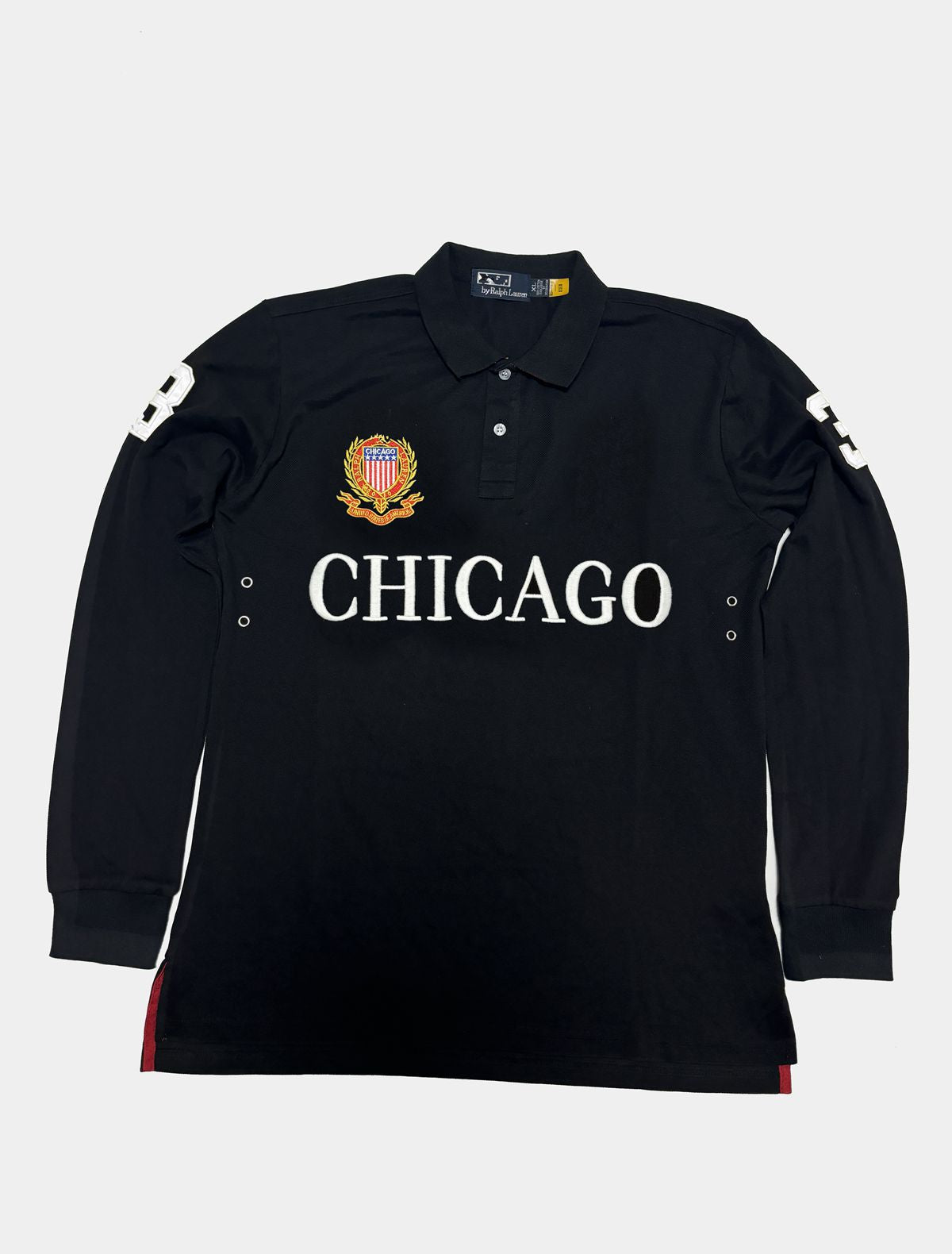 Chicago Tokyo Milan Men&#039;s Polos Shirt Long Sleeve Designer Collar Embroidered Cotton 2025 Autumn-Winter Youth Fashion s-5XL