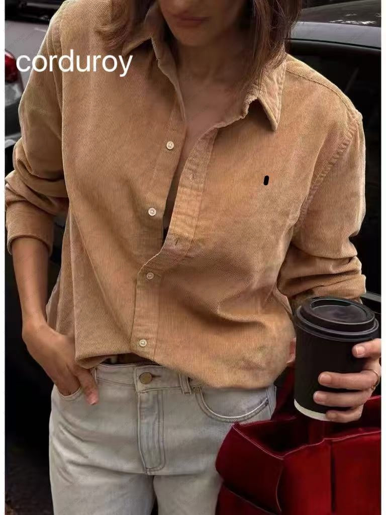 Designer Womens loose Blouses Long Sleeve Tops Femme pony Embroidery shirts women Fashion Classic Summer designer t shirt Casual shirt clothing