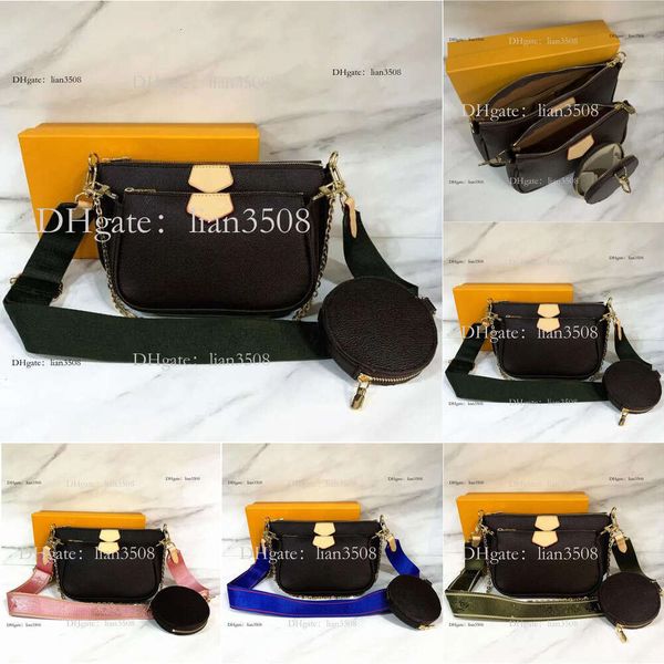 10a Designer bags MULTI POCHETTE ACCESSORIES M44840 Clutch Womens mens handbag purse chain Cross Body Shoulder Bags Leather DHgate emed tote