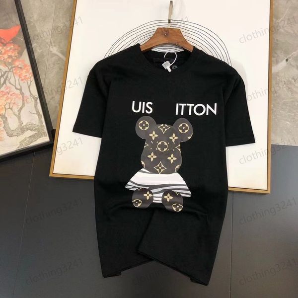 Quality Cotton Mens Womens Designer T Shirts Printed Fashion Man Top Casual Tees Short Sleeve Luxury Hip Hop Streetwear TShirts