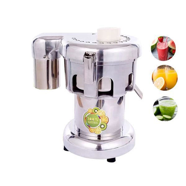 220v Orange Slow Juicer Commercial Fruit And Vegetable Cold Press Juice Extractor