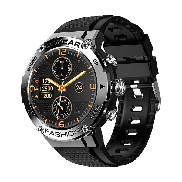 LOKMAT ATTACK 5 Smart Watch Men 1.32&#039;&#039; TFT Full-Touch Screen BT Call Health Monitor 13 Sports Modes Waterproof Smartwatches