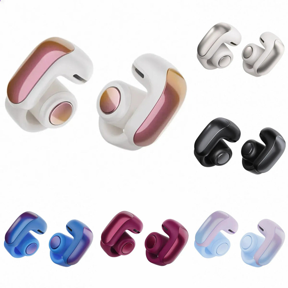 Hot BS Ultra Open Earbuds TWS Bluetooth Earphones Sports Earphones Touch Control Headphones Ear Clip Wireless Headphones Space Audio
