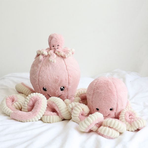Plush Dolls 1 pcs Customized Size Octopus Stuffed Toys For Baby Kids Birthday Christmas Children Kid Gifts Cute Tako 230421