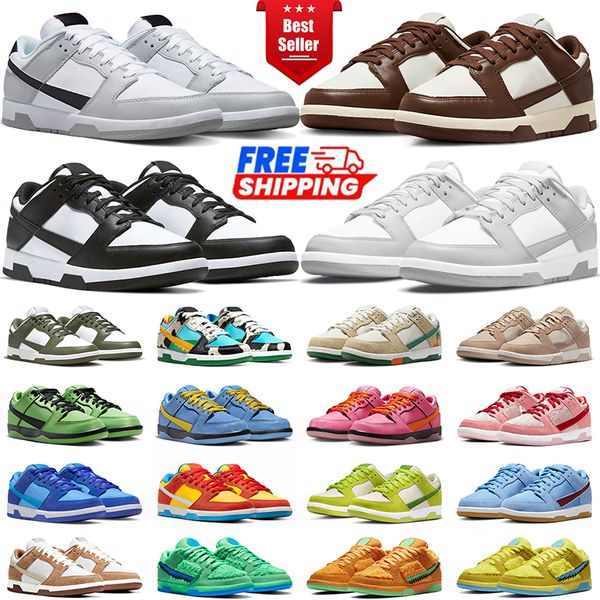 men women designer running shoes sneakers White Black Grey Green Triple Pink Court Purple Yellow mens trainer designer shoes