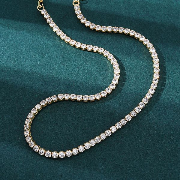 Collares de tenis de latón