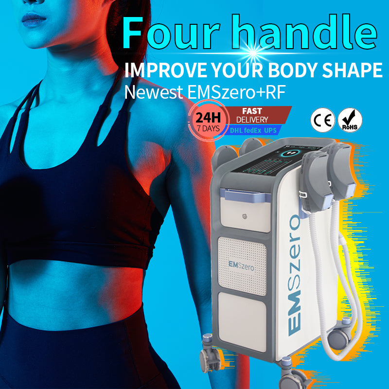beauty device High Intensity Focused Electromagnetic Teslasculpt Body Contouring Ems Muscle Stimulator Machine 4 Handles Ems Hi Emt body Sculpting