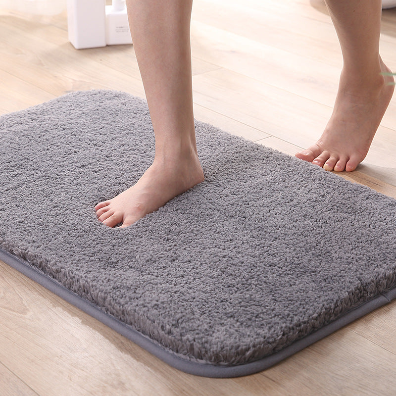 Thickened Floor Mat Carpet Simple Kitchen Bathroom Door Mat Bathroom Non-slip Mat Absorbent Foot Mat