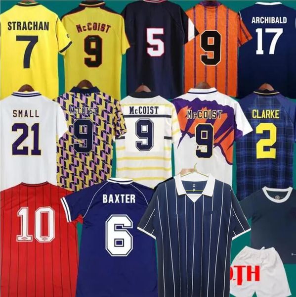 Retro 1978 1982 1986 1990 World Cup Scotland football shirts Retro Soccer Jerseys 1991 1992 1993 1994 1996 1998 2000 Vintage jersey Collecti