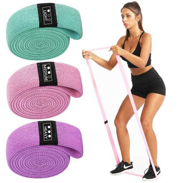 Durable Heavy Duty Resistance Band Exercise Elastic Strap Sport Strength Pull Up Assist Workout Pilates Fitness EquipmentXJ240816