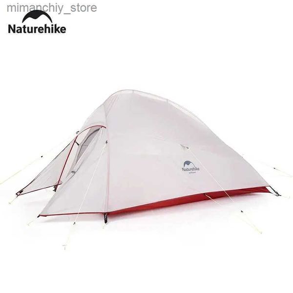 Tents and Shelters Naturehike 2 Person Camping Tent Ultralight Waterproof Nylon Trekking Tents Hiking Backpacking Shelter Tent Outdoor Trave