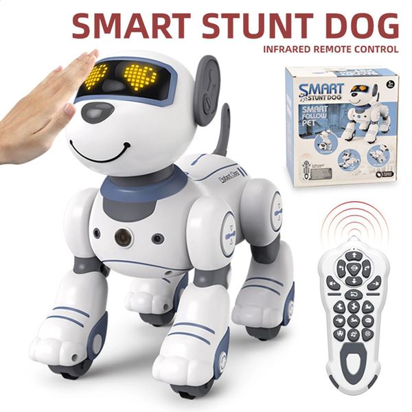 RC Robot Dog Electronic Walking Dancing Dog Intelligent Touch Remote Control Pet Dog Toy for Childrens Toys Boys Girls Gifts 250114