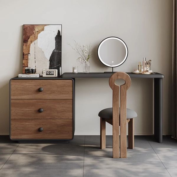 Small dressing table bucket cabinets integrated modern and simple bedroom bed cabinet antique style dressers table storage cabinet