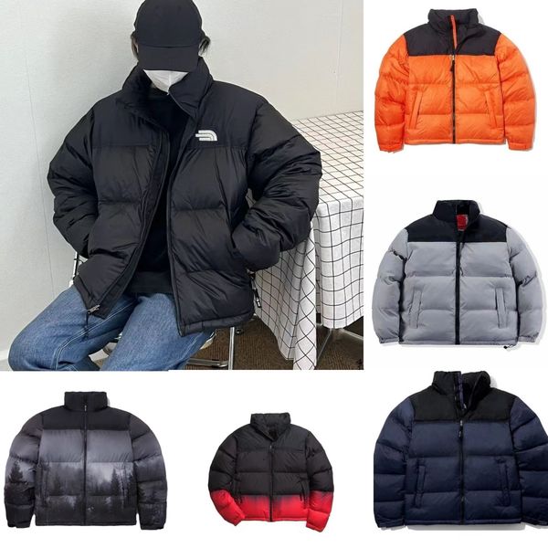 luxurious puffer jacket Men Coats designer jacket women winter jacket classic embroidered stand up collar warm jacket bread jacket thickened