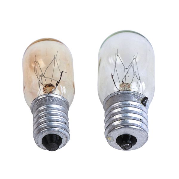 15w Refrigerator Bulb Microwave Light E12-E14-E17 Toaster-Steam Bulb Light 230V High Temperature Oven Light Microwave Light