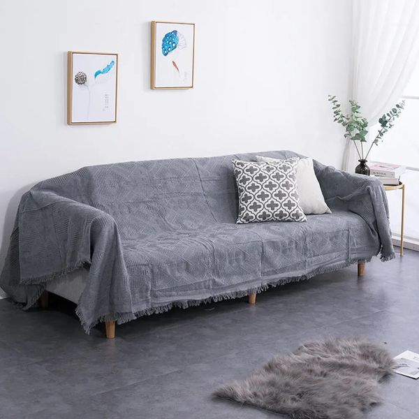 Nordic Home Decor Sofa throw Blanket For Bed End Cover decoration blanket office Nap Bedspread 240326
