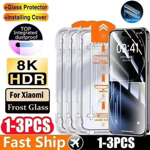 Cell Phone Screen Protectors 8K dust-free glass suitable for Mi 14 HD oil resistant coating screen protector Mi 13 13T 12T Pro 10T 11 Lite 1
