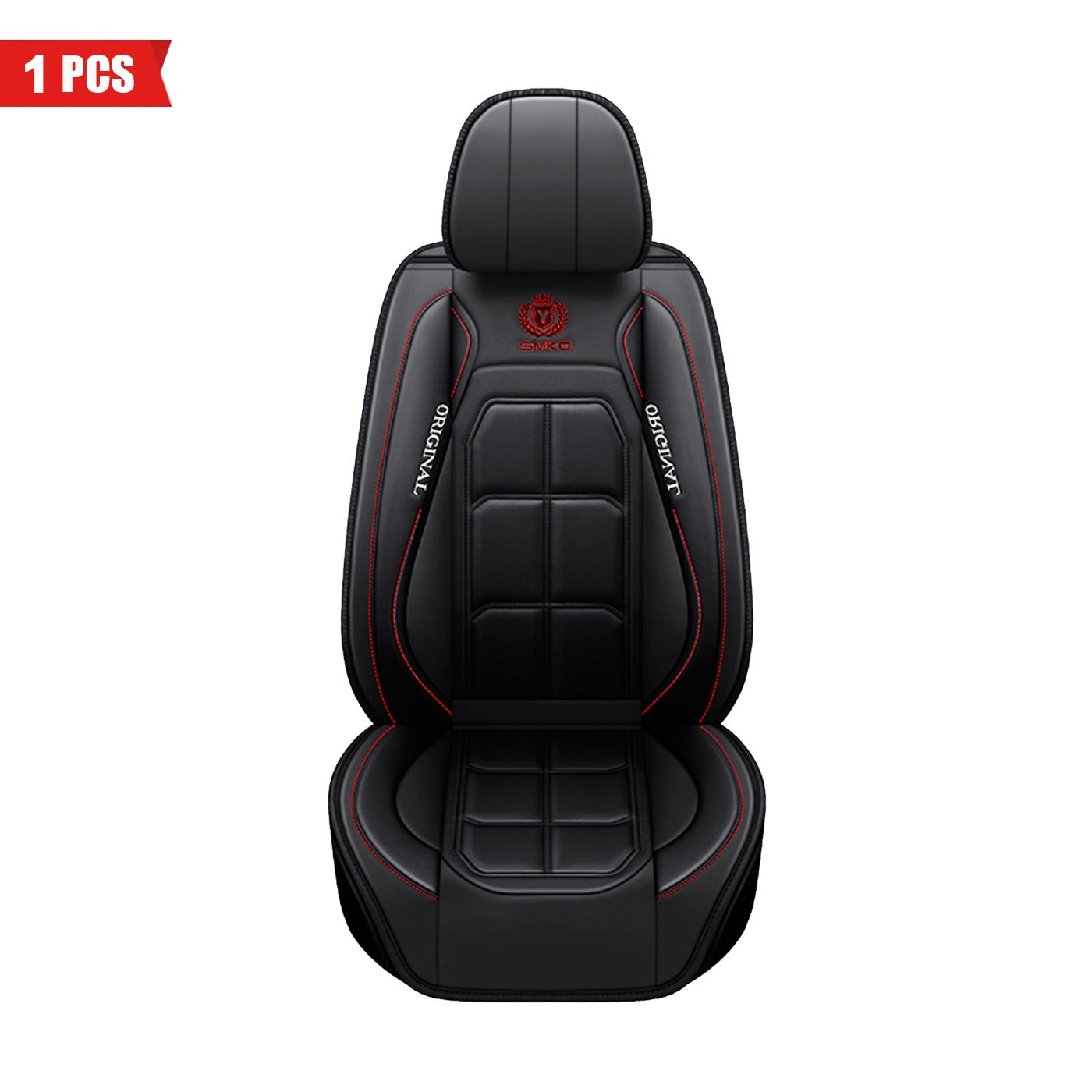 TEMU 1pc Leather Front Seat Cover, Car Seat Cover Universal Fit, Front Seat Protector Suitable For Most Cars, Vehicles, Sedans, Trucks And Suvs.