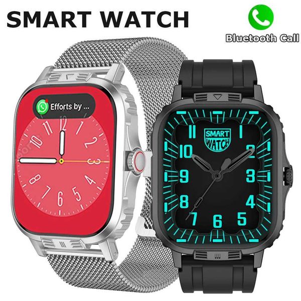 2024 Outdoor Military Smart Watch for Men 3ATM Waterproof Rate ECG+PPG Call Sports Smart Watch 2024 Suitable for iOS and Android Y241114