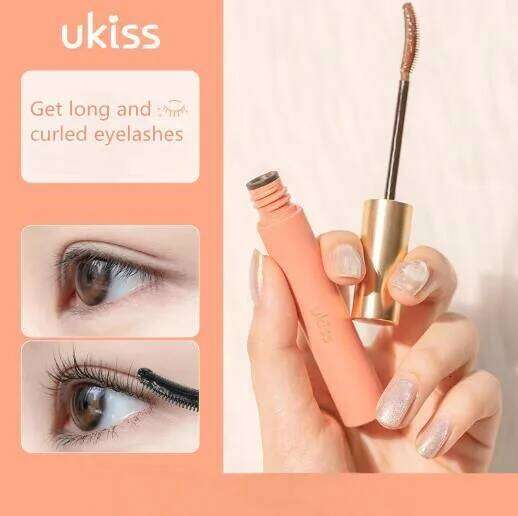Ukiss Eyelash Primer Styling Curling Setting Liquid Waterproof Lengthen Thick Fine Brush Head Mascara Nude X250717