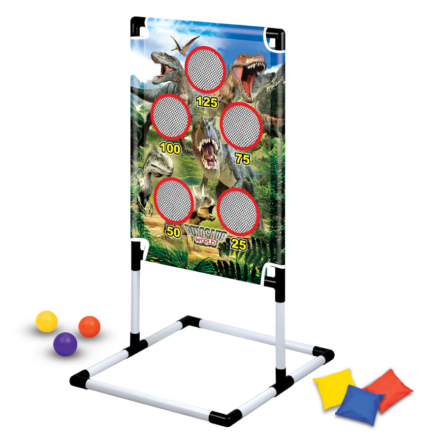 Dino Freestanding Punching Bag Set with Gloves, Adjustable Height Boxing Toy for Boys, Kids Animal Theme Punch Bag for Indoor Outdoor Training Gift