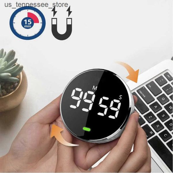 Timers Digital Timer Intelligent Timer Magnetic Electronic Cooking Countdown Clock LED Mechanical Reminder Alarm Kitchen Accessories J241116