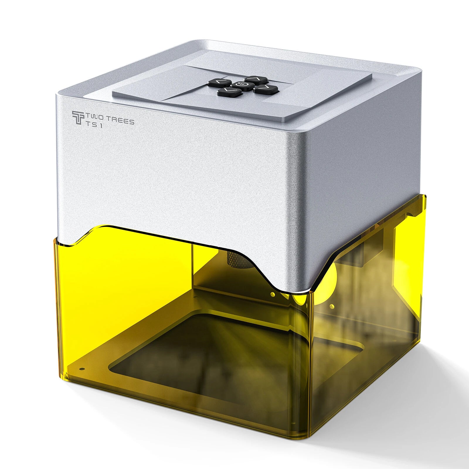 [EU-US-BR Direct] TWOTREES TS1 Mini Laser Engraver Machine 3W 80x80mm Engraving Area Desktop CNC Engraving for Wood Leat