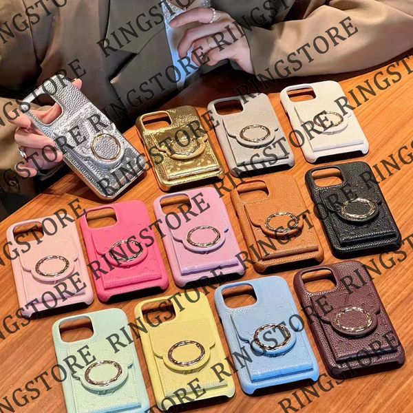 Beautiful Phone Case iPhone 16 15 Pro Max Hi Quality 18 17 16pro 15pro 14pro 13pro 12pro 13 12 11 Leather Card Holder Promax Cases with Box
