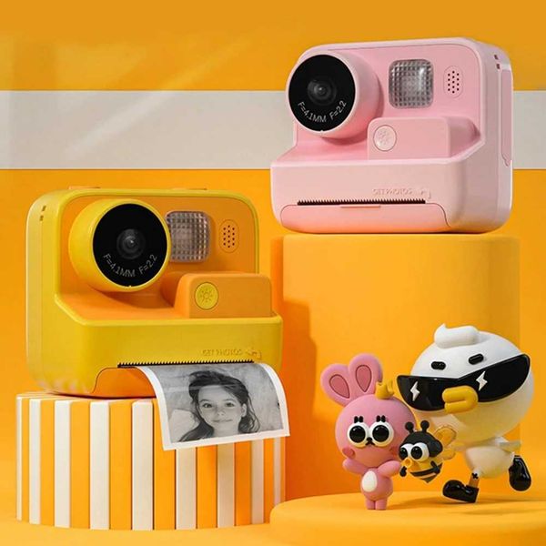 Toy Cameras Children Camera Instant Print HD 1080P Toddler Digital Camera with Thermal Print Paper Toys Gifts for Christmas-Birthday-Holiday