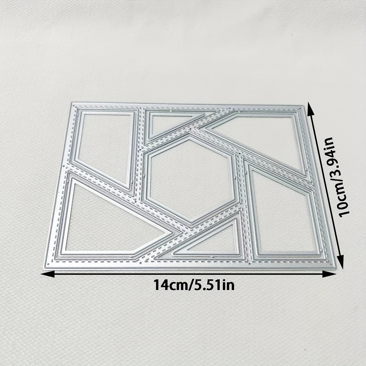 TEMU 1pc , Photo Frames Metal Die Cut, Diy Scrapbooking Embossing Stencil, Handmade Greeting Card Making Metal Cutting Dies, Gift Card Making Tools
