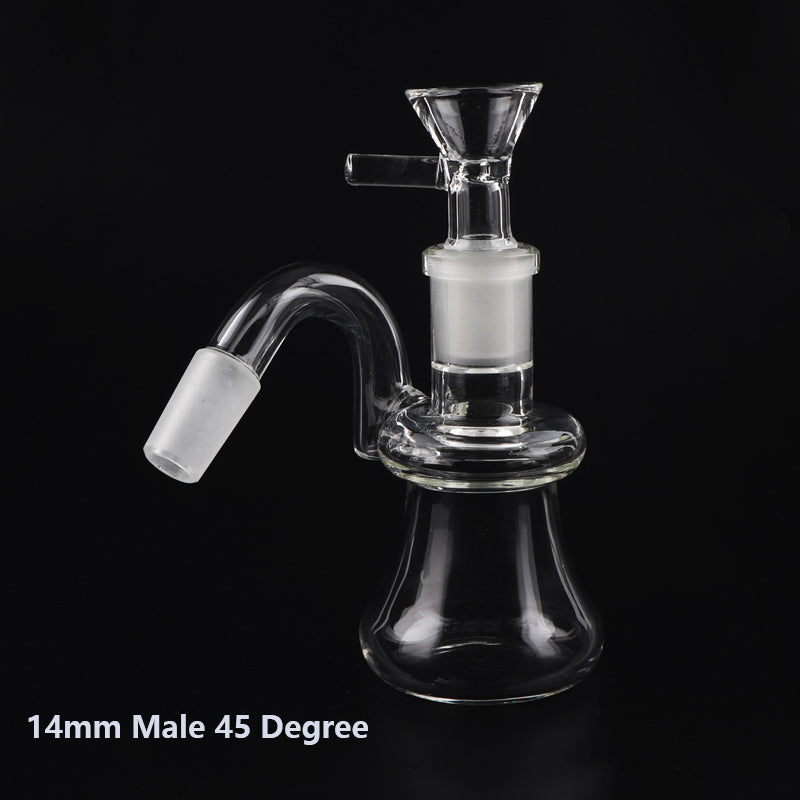 New Glass Ash catcher 90 & 45 degrees 14mm 18mm matrix perc bubbler Glass Water Pipe Oil Rigs