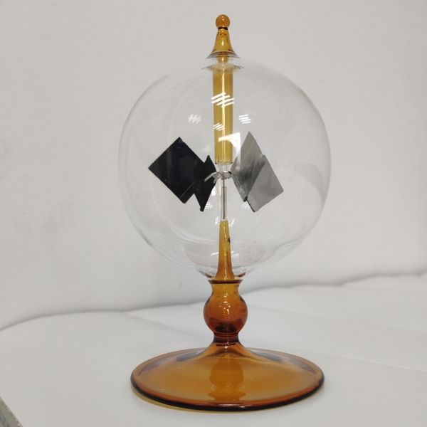 Solar Fan Power Crookes radiometer model educational equipment light pressure windmill bolometer