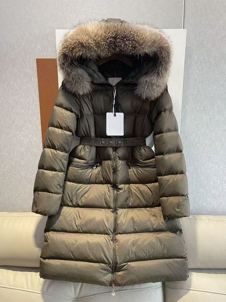 Womens Down Jacket Outerwear Coats Puffer Down Parkas Luxury Sports Winter Long Sleeve Casual bolsillos sueltos con capucha invierno windpro