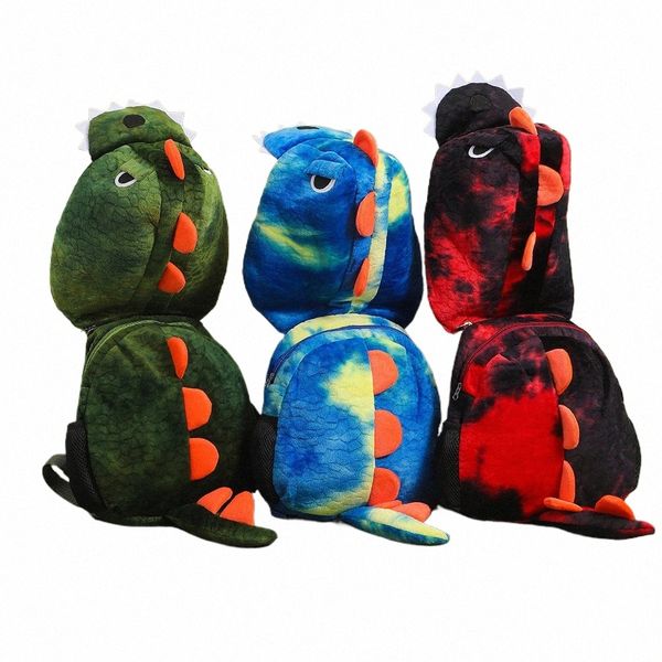 Backpacks fi Dinosaur Design Backpacks For Kids Cute Baby Girl School Bags Cute Boys Hoody Hat Backbags Kindergarten Bags 83rT# CL250102