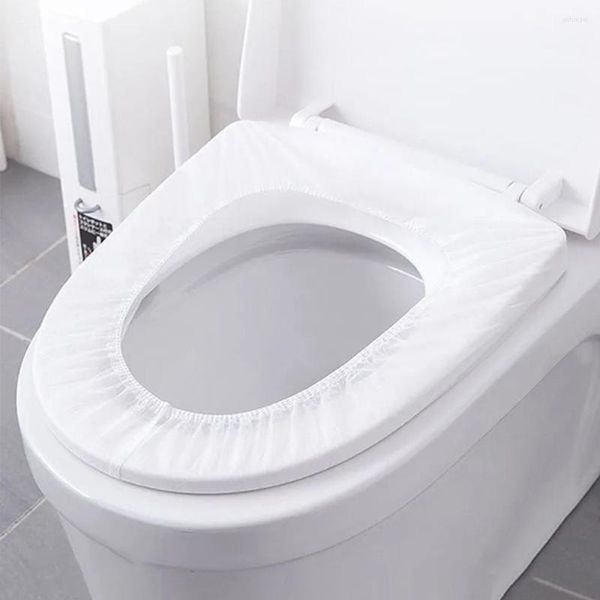 Toilet Seat Covers 20Pcs Disposable Cover Mat Portable Waterproof Safety Pad For Travel-Camping Bathroom Accessiories