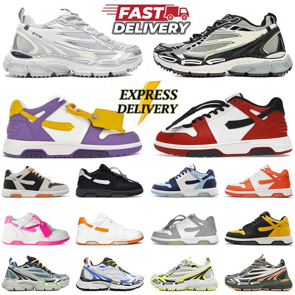 out of office sneakers designer luxury offswhite trainers mens womens white black red platform be right back casual shoes whitessneakers whi