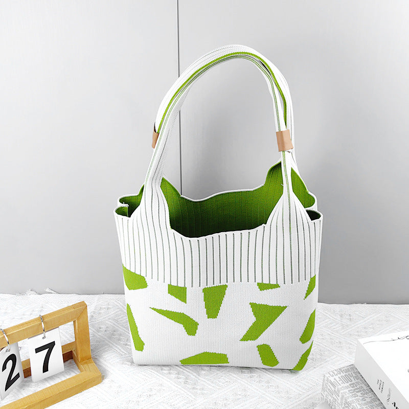 VCA22 Multi-Purpose Small Canvas Backpack Style Knitting Pouch Ideal For Daily Use