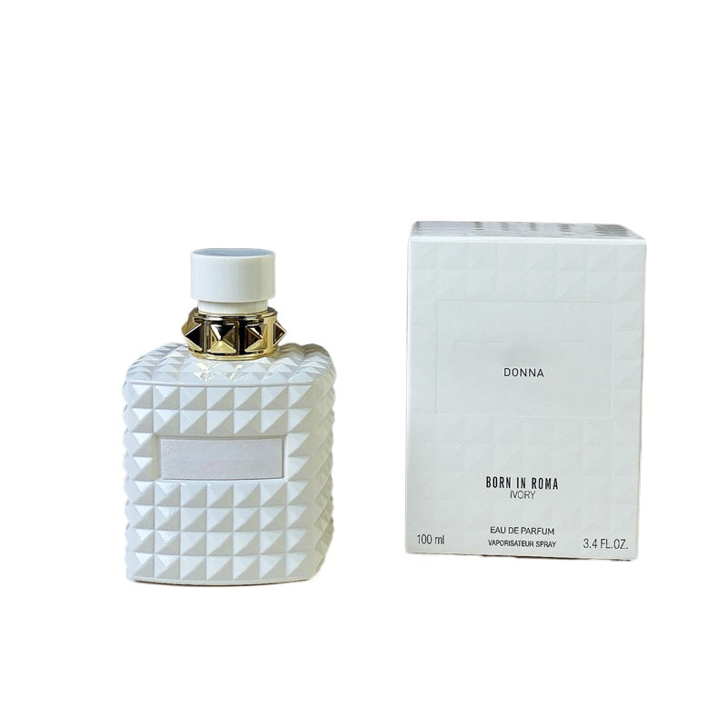 Designer Born in Roma Ivory 100ml for Men Women Eau de Toilette Vaporisateur Spray Man perfume Woman Fragarance Floral Spray EDP Charming Intense Sm