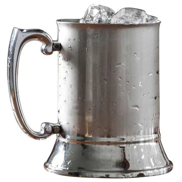 Stainless Steel Tankard Beer Mug Big Capacity Double Walled Moscow Mule Copper Mugs Metal Cups Wine Coffee Cup GlassM240803