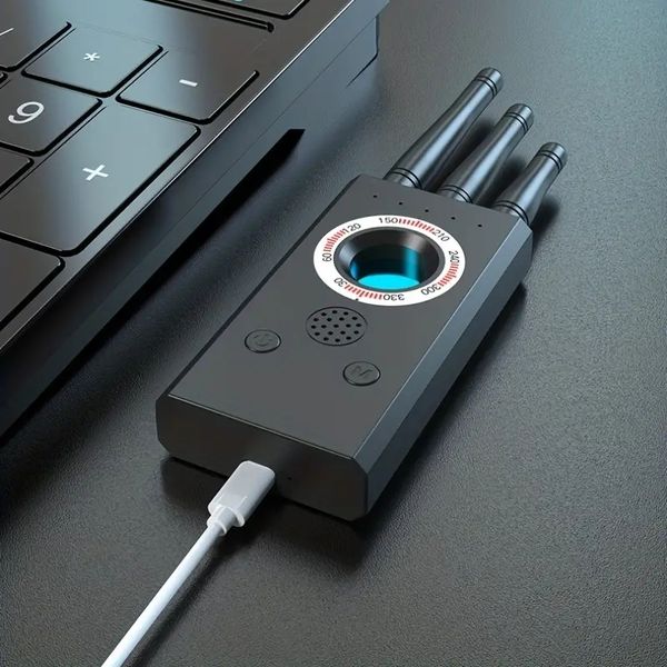 1pc Anti Spy Detector, Error Detector, Camera Detector, GPS Detector, RF Signal Scanner Equipment Detector For GPS And Surveillance Equipmen