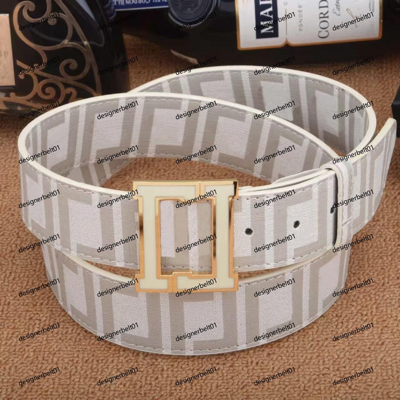 Men&#039;s belt designer belt luxury belt men&#039;s and women&#039;s retro leather belt luxury business belt fashionable classic women&#039;s belt
