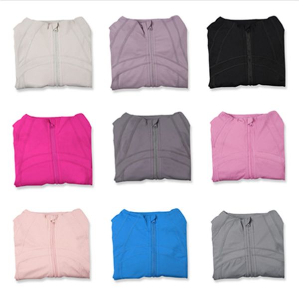 Women&#039;s Yoga Jacket Women&#039;s Define Workout Sport Coat Fitness Jacket Sports Quick Dry Activewear Top Solid Sweatshirt Sportwear