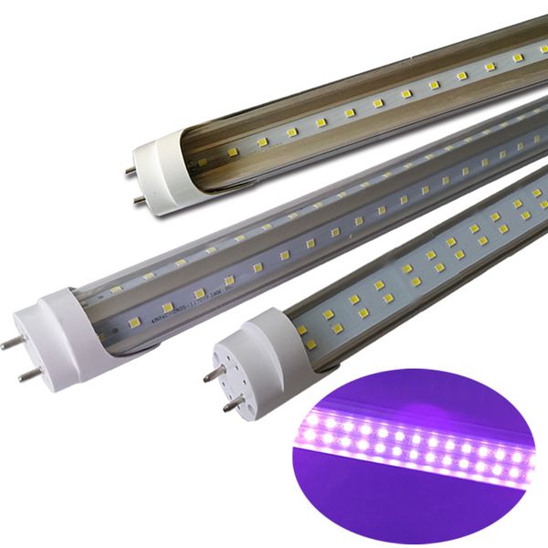 Led G13 Base T8 Light 2ft 3ft 4ft 5ft UV Light Tube Fluorescent Replacement Bulbs for Stage Lighting Fluorescent Poster Body Paint Halloween