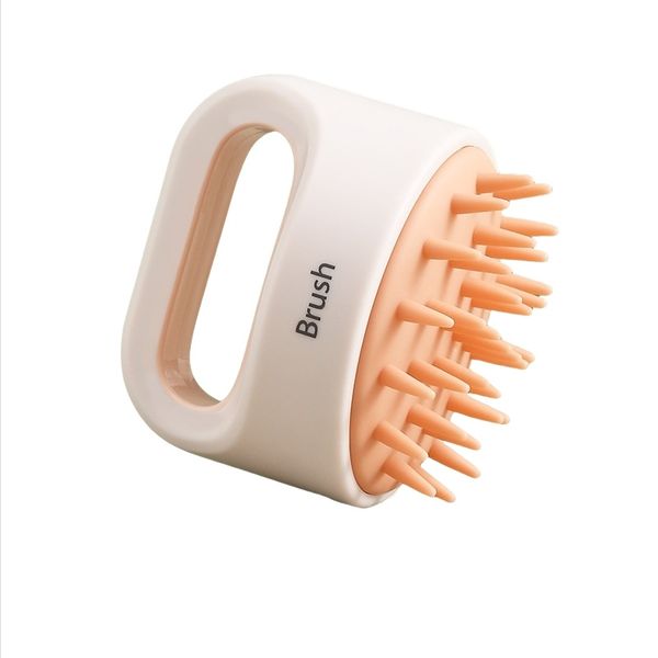 1pc Hair Brushes Scalp Shampoo Brush With Soft Flexible brush head For Care And Head Relaxation Ergonomic Scrubber