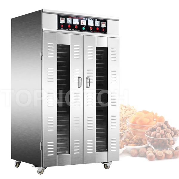 Electric 50 Layer Snack Dehydrator Automatic Fruit Vegetable Vanilla Meat And Grain Dryer
