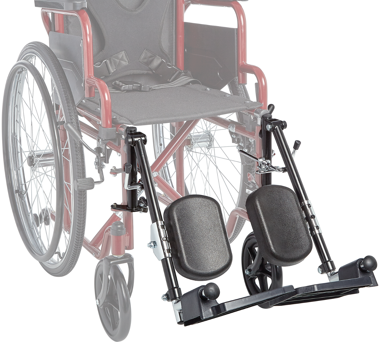 Elevating Legrests For 16" and 18" Ziggo Lightweight Wheelchair