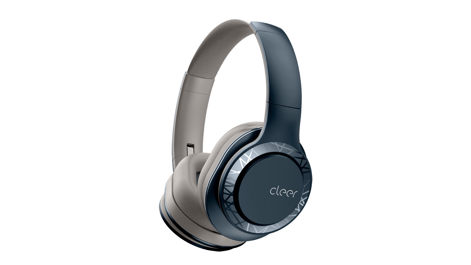 Cleer Audio Cleer Enduro 100: 100hr Battery Bluetooth Headphones Navy