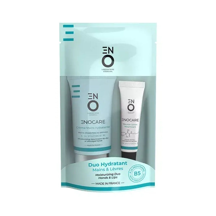 ENO By Codexial - Enocare - Cremă de mâini hidratantă Duo hidratantă 50 ml + Balsam de buze nutritiv 15 ml
