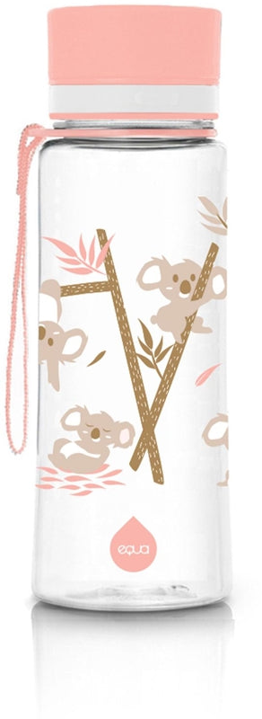 Equa Botella de agua para niños para parque infantil 600 ml